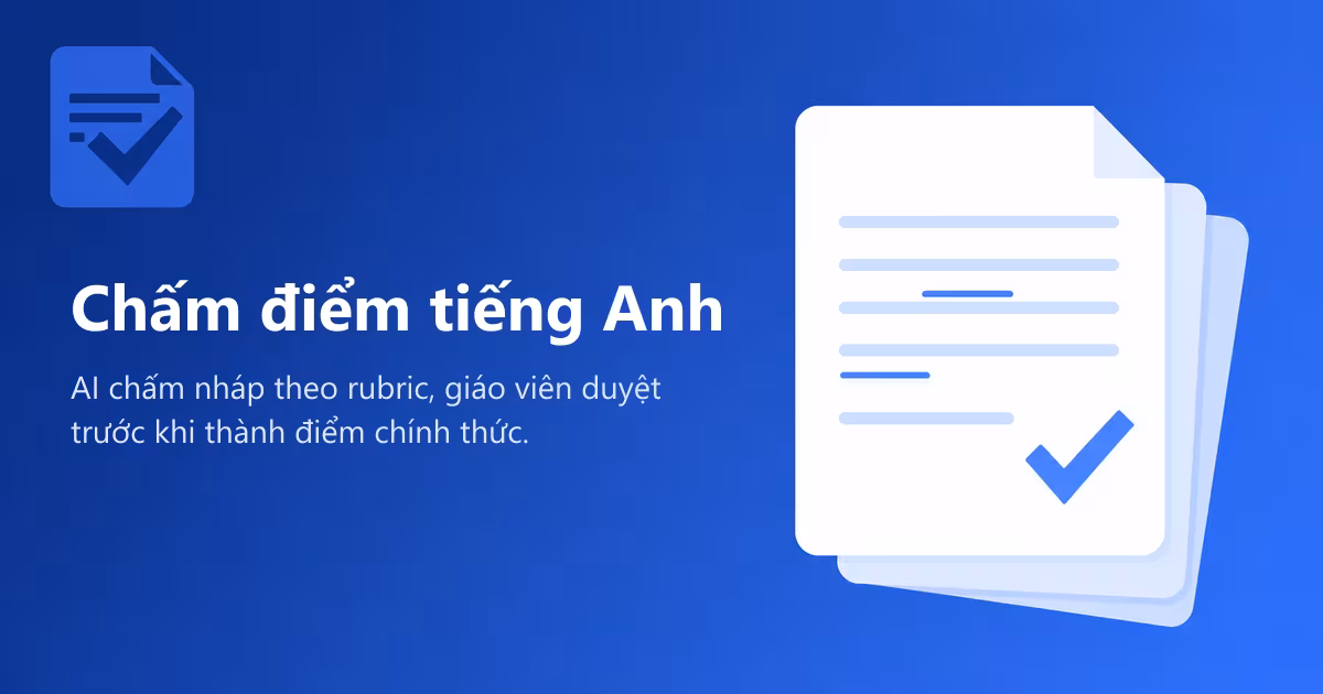 App chấm Writing IELTS